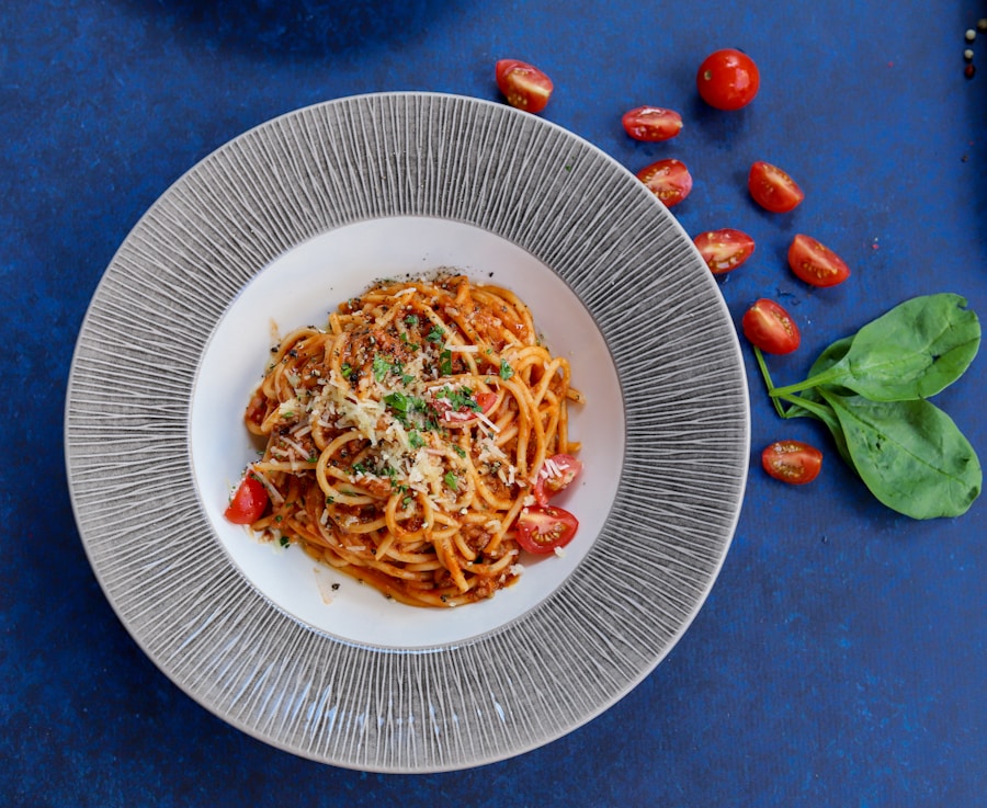 One-pan baked feta orzo with roasted cherry tomatoes and fresh basil